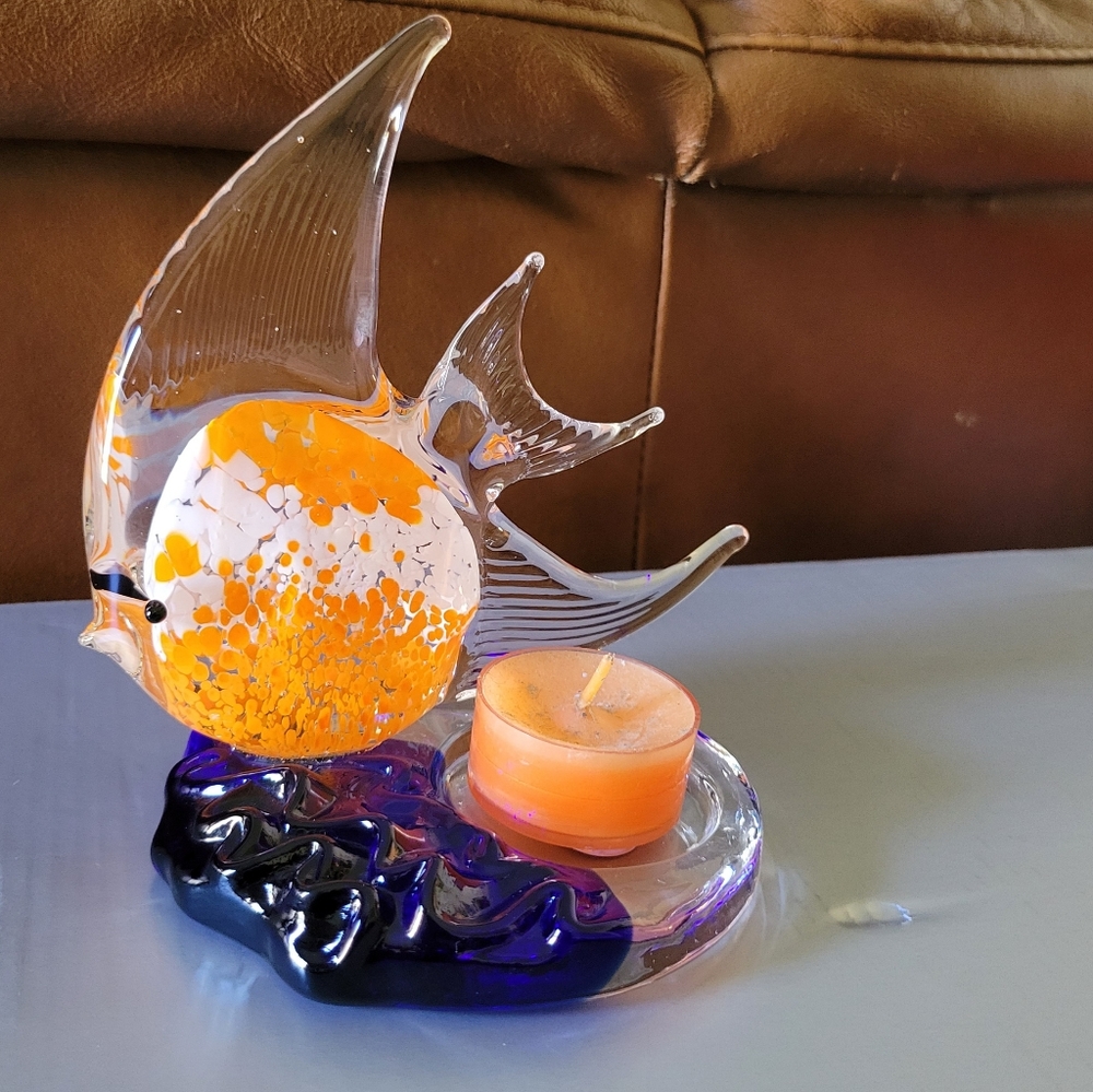 1950's Exotic Fish Crystal Figurines